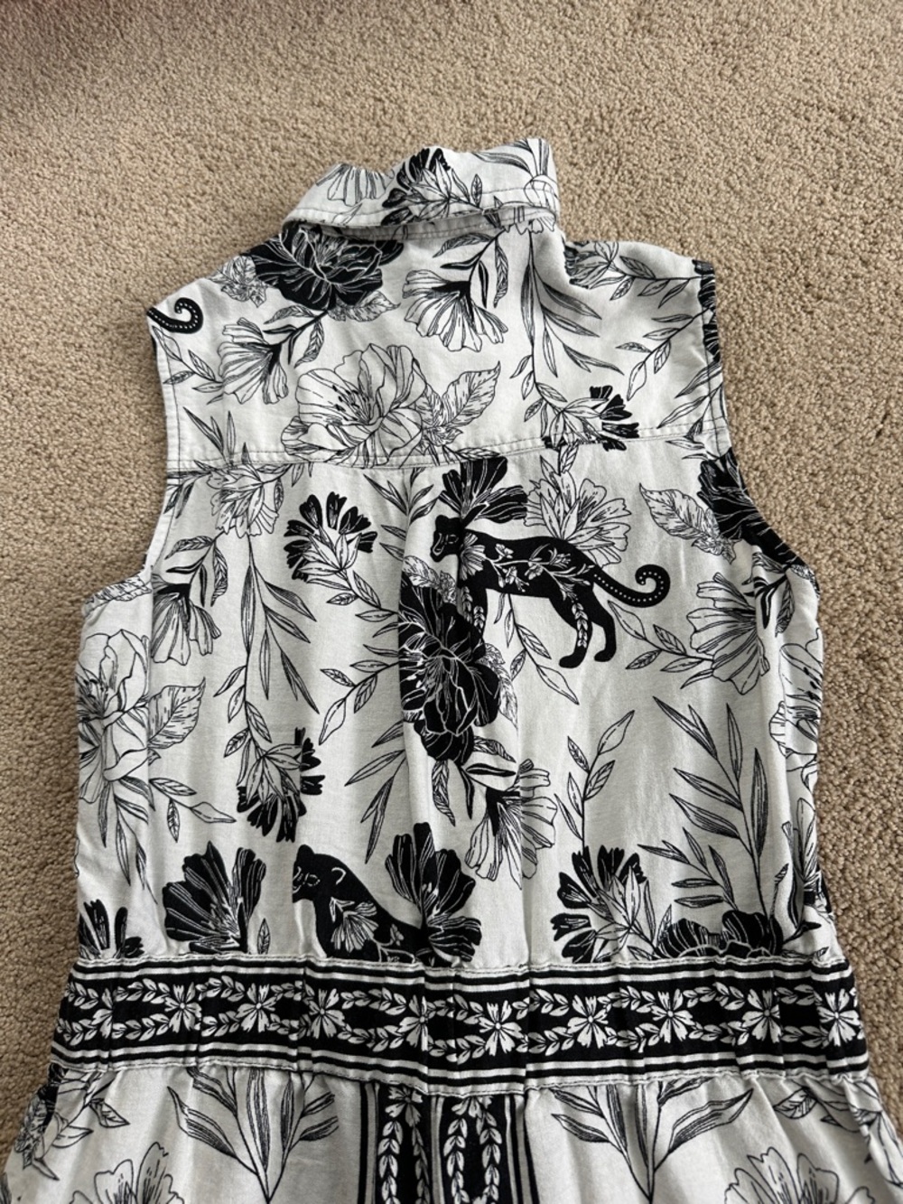 Belle Verne linen blend romper - Picture 8 of 10